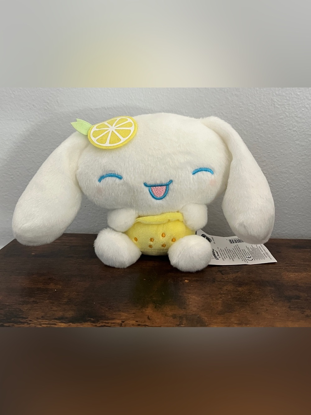 Sanrio Cinnamoroll Lemon Plush Fruity Summer Pants 6" SIL-34860 2021 With Tags